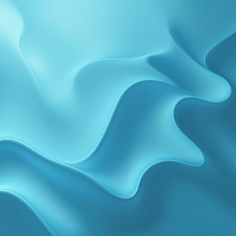 Calm bright cyan background