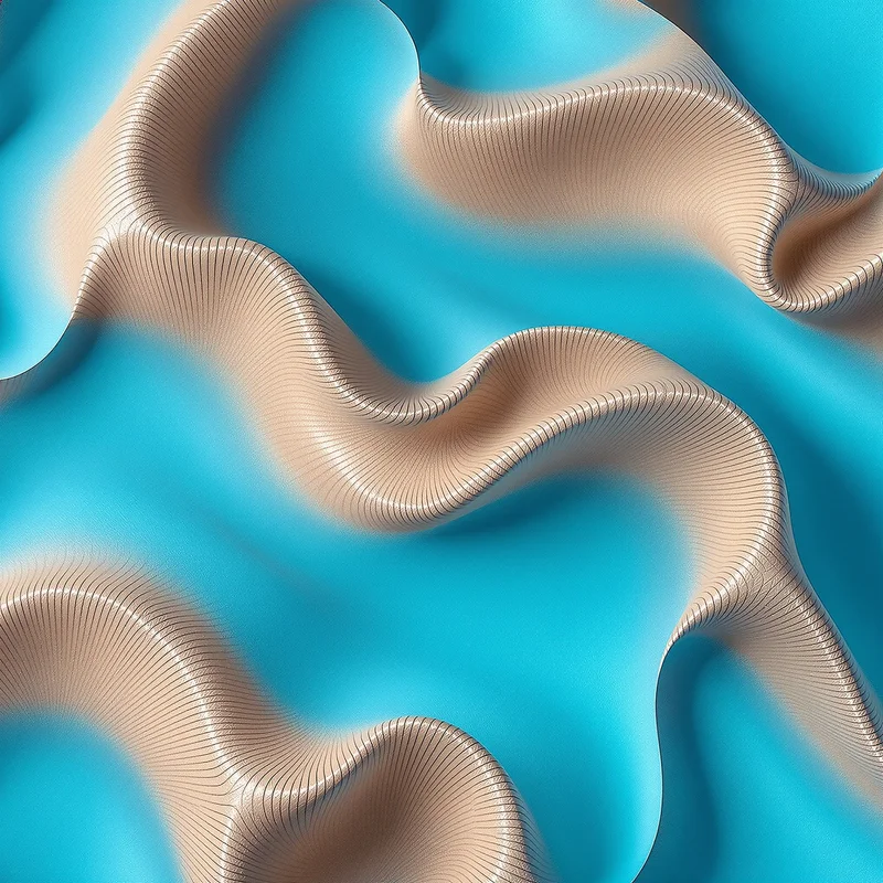 Clean bright cyan background