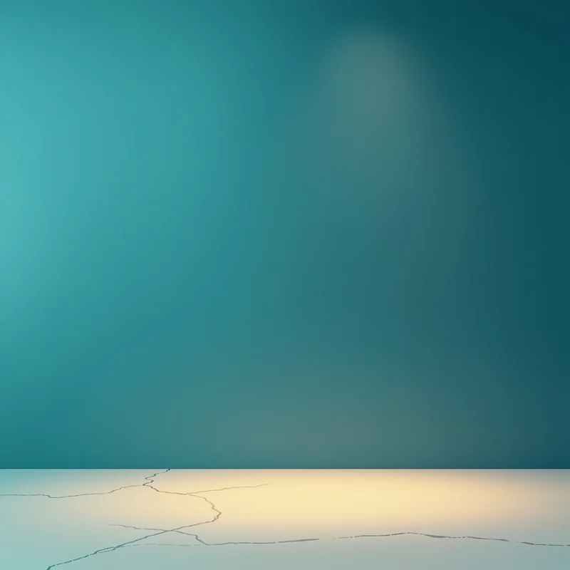 Luminous teal cyan background