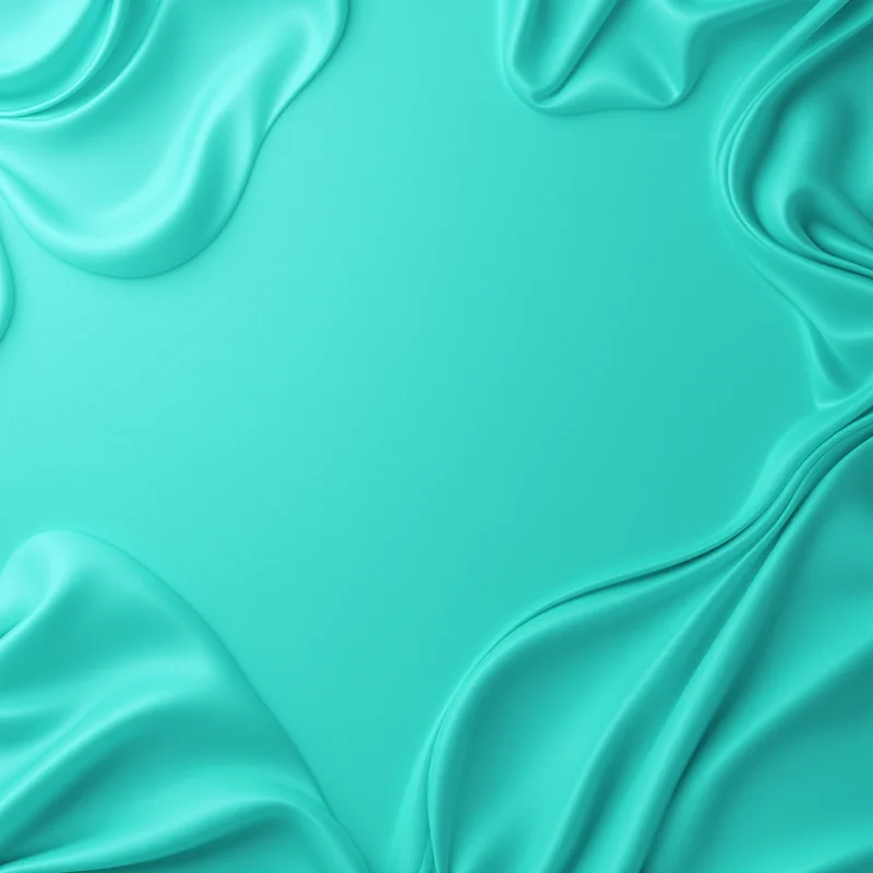 Studio mint cyan background