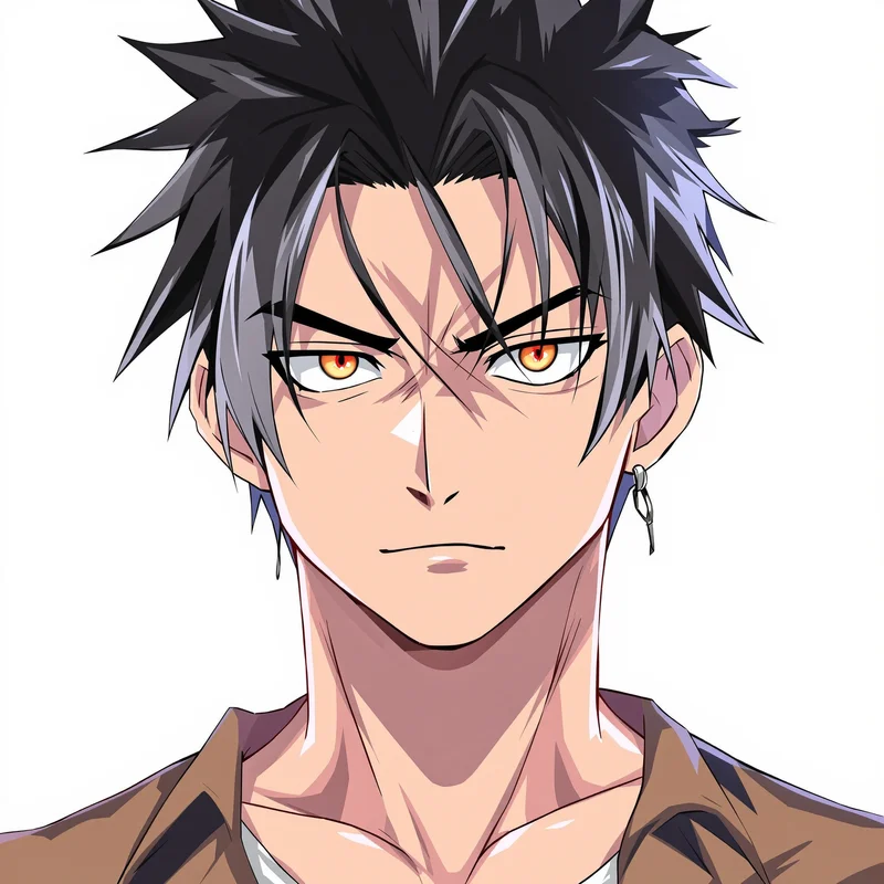 Alien Shock Dandadan PFP anime avatar portrait designed for profile picture clarity