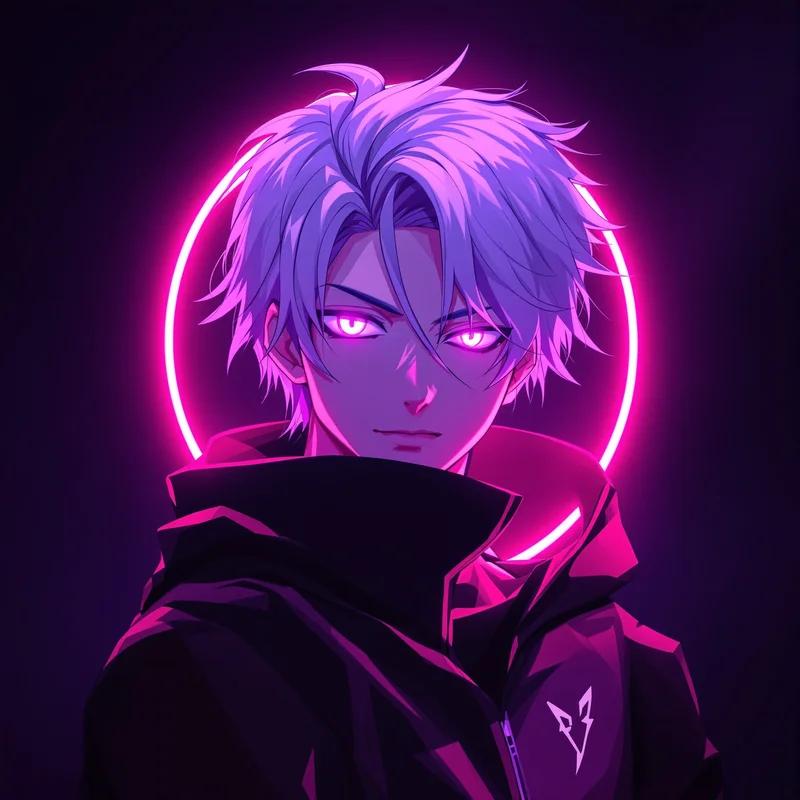 Astral Voltage Dandadan PFP anime avatar portrait designed for profile picture clarity