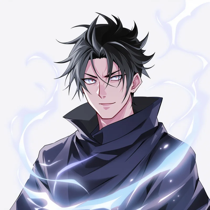 Aura Reactor Dandadan PFP anime avatar portrait designed for profile picture clarity