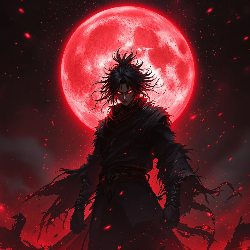 Blood Moon gaming avatar.