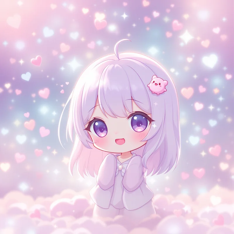 Chibi Momo Dandadan PFP.