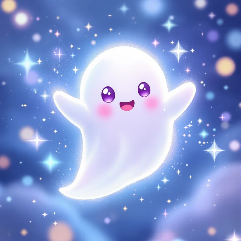 Cute Ghost display picture.