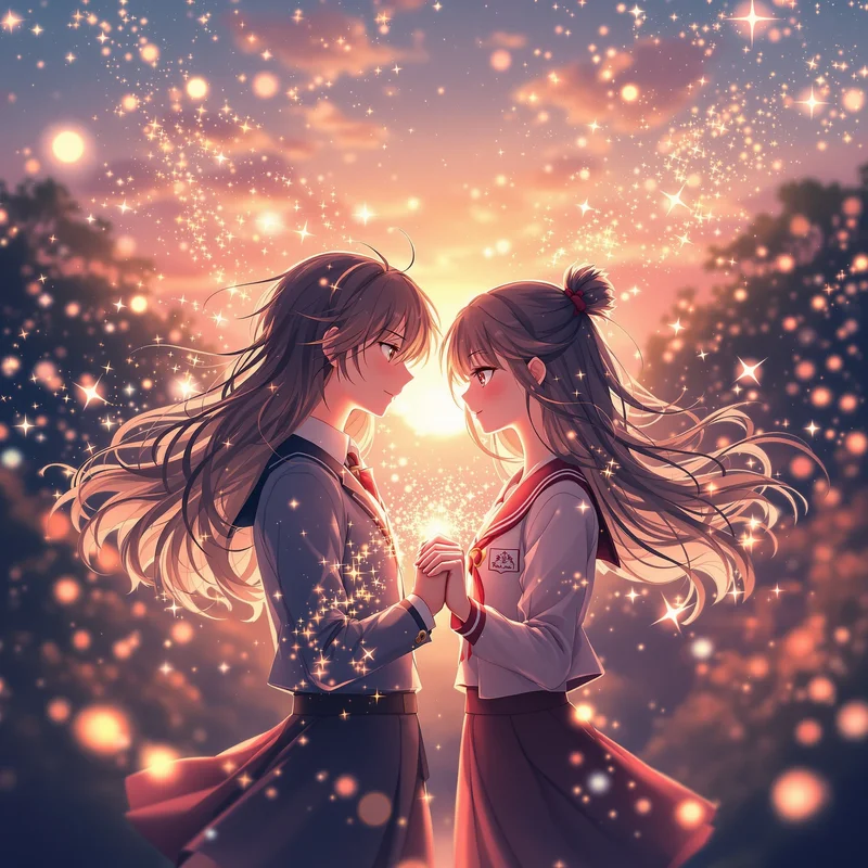 Holding Hands Dandadan PFP.