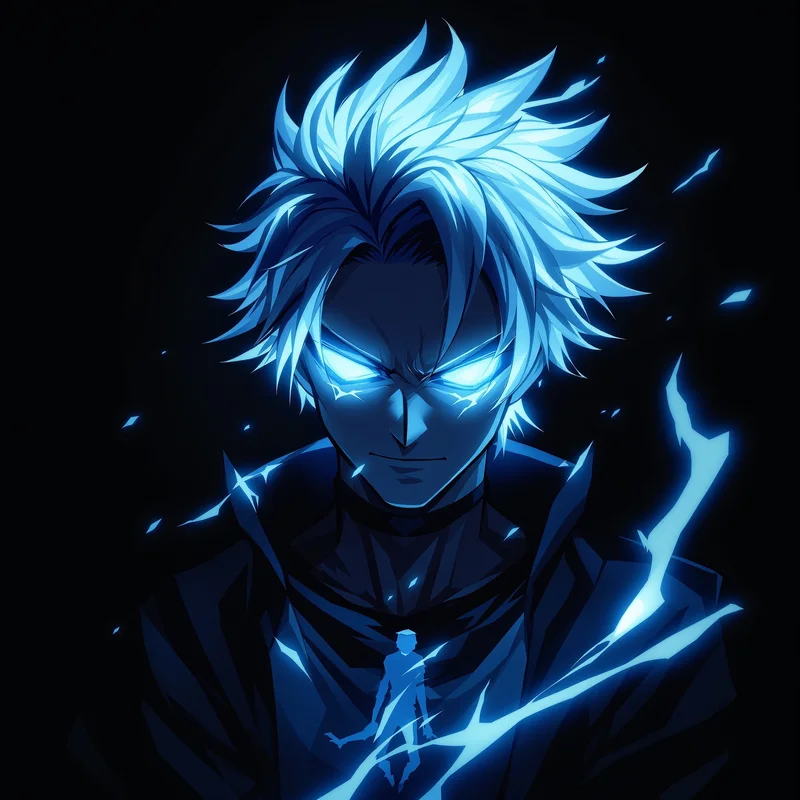 Occult Voltage Dandadan PFP anime avatar portrait designed for profile picture clarity