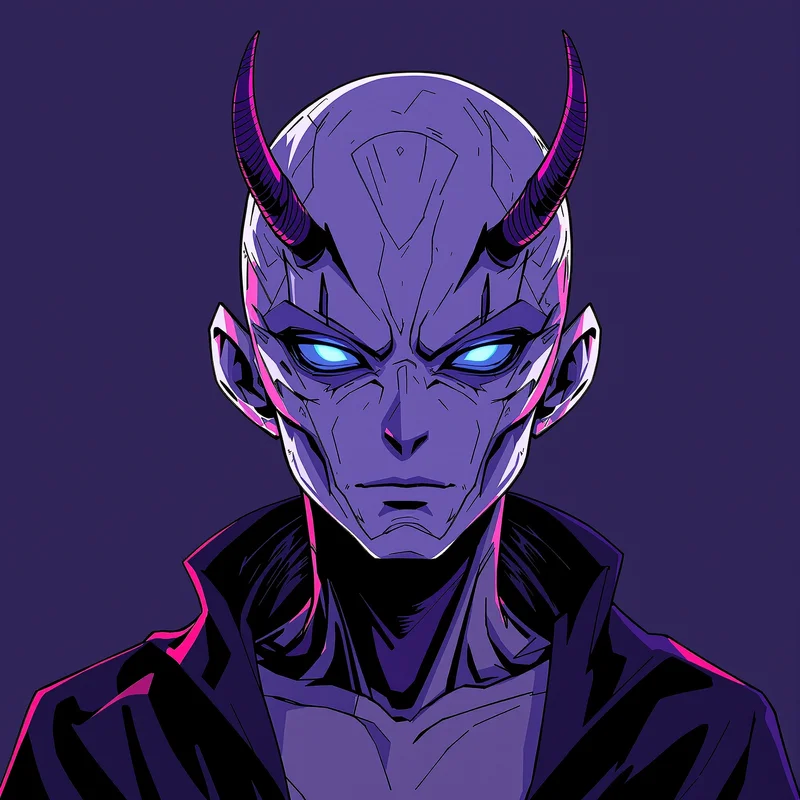 Okarun Focus Dandadan PFP anime avatar portrait designed for profile picture clarity