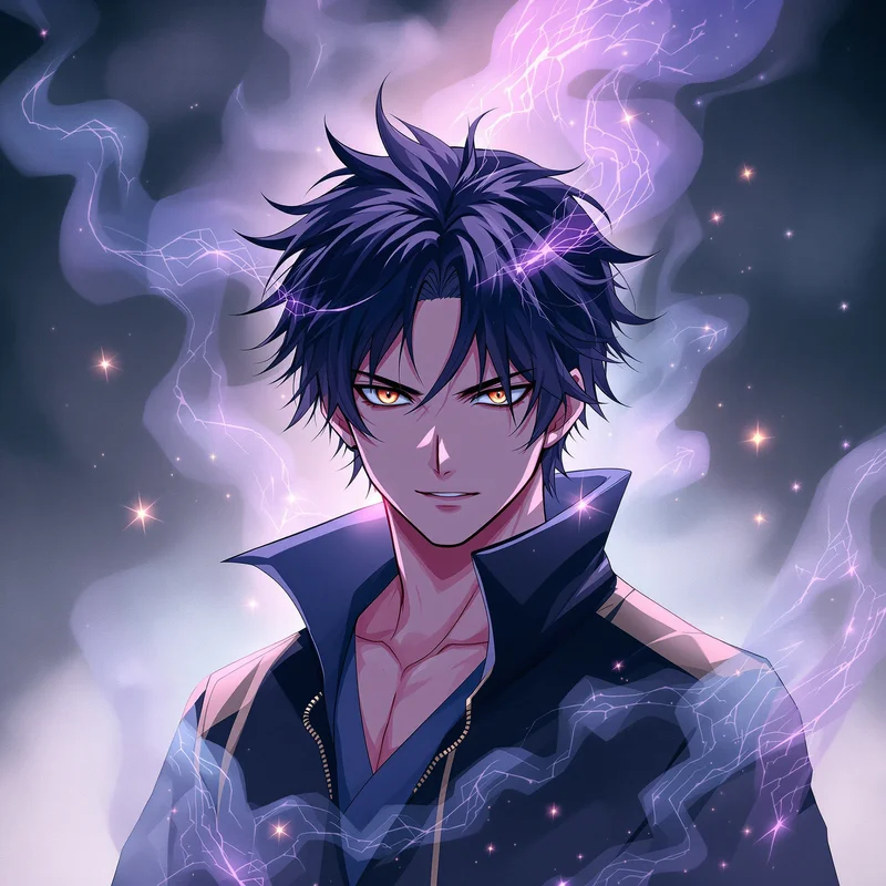 Psychic Burst Dandadan PFP anime avatar portrait designed for profile picture clarity