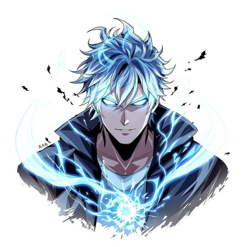 Psychic Rush Dandadan PFP anime avatar portrait designed for profile picture clarity