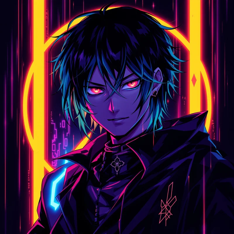 Spirit Chase Dandadan PFP anime avatar portrait designed for profile picture clarity