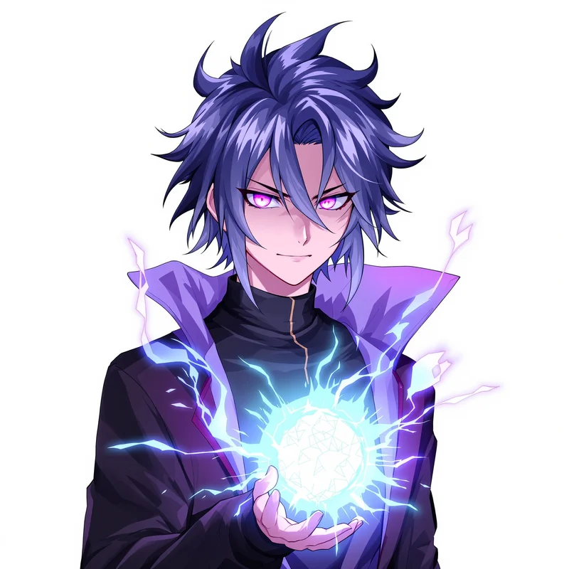 Supernatural Wave Dandadan PFP anime avatar portrait designed for profile picture clarity