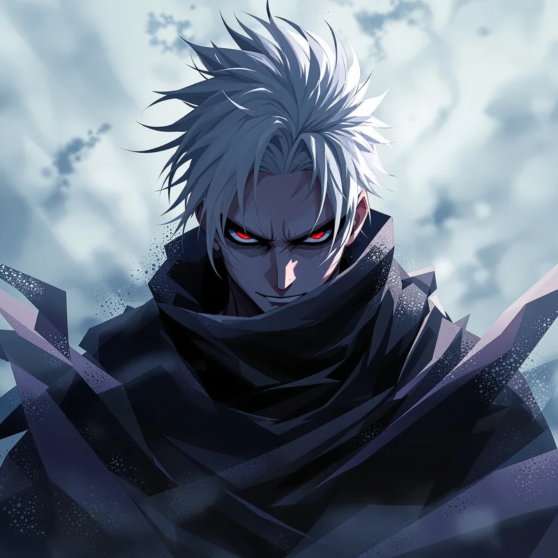 Turbo Instinct Dandadan PFP anime avatar portrait designed for profile picture clarity