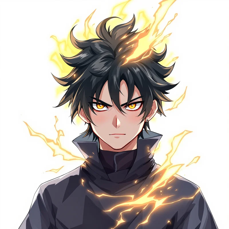 Warp Motion Dandadan PFP anime avatar portrait designed for profile picture clarity