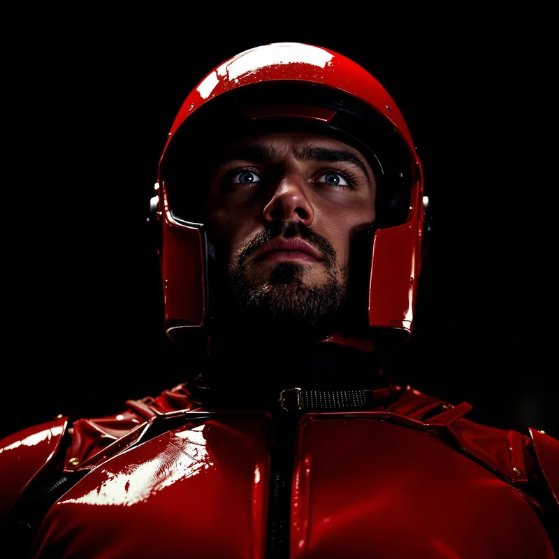 Daredevil PFP with dark urban composition and clear readability