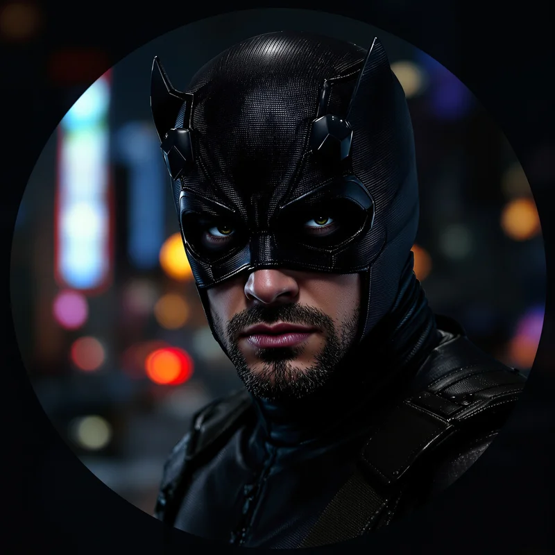 Daredevil profile image optimized for identity and visibility
