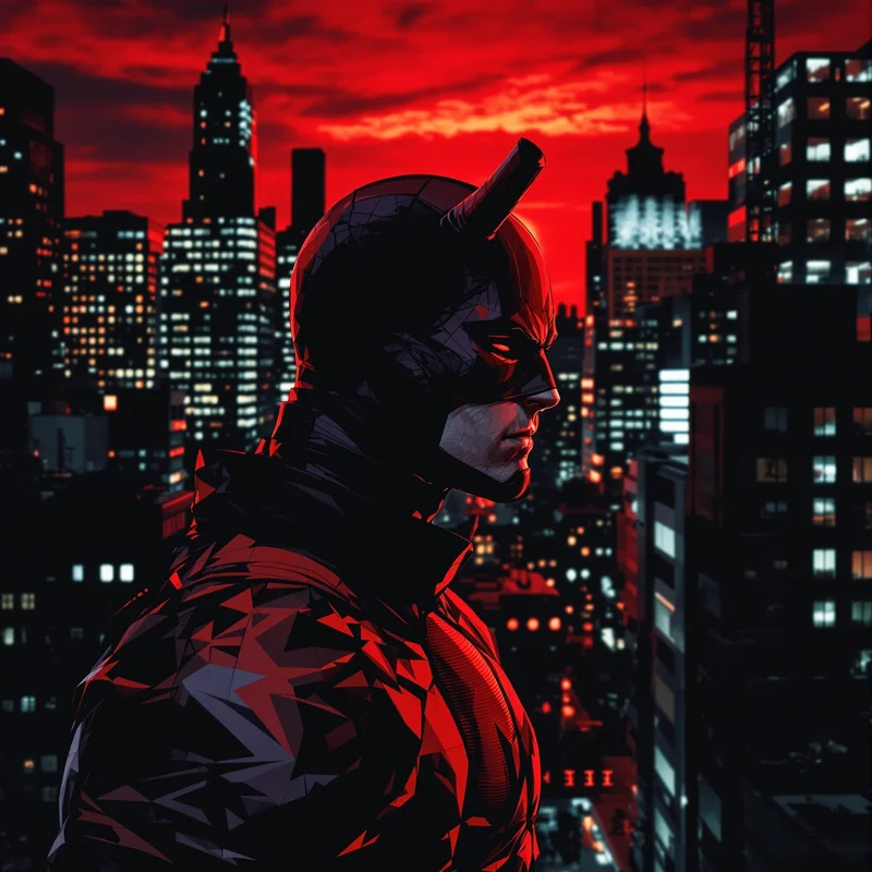 Daredevil profile image optimized for identity and visibility
