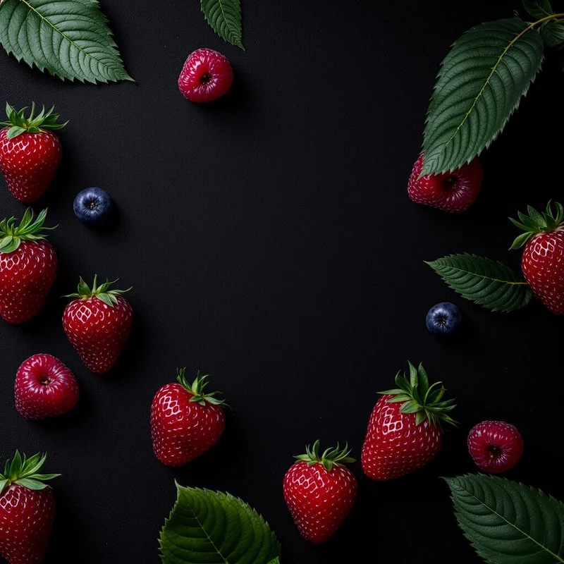 Fresh midnight dark background