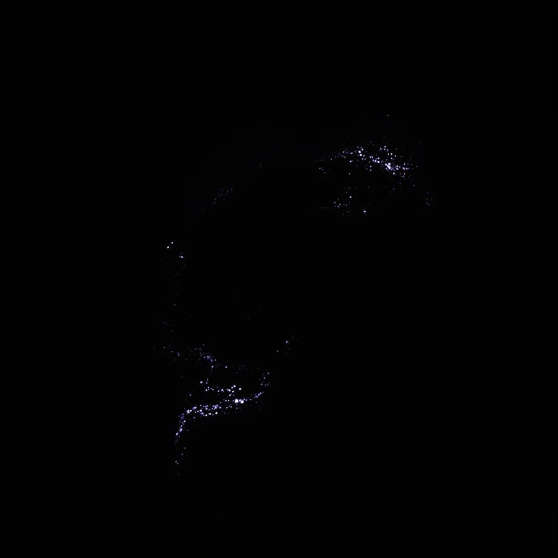 black aesthetic profile icon with disciplined contrast and memorable identity feel