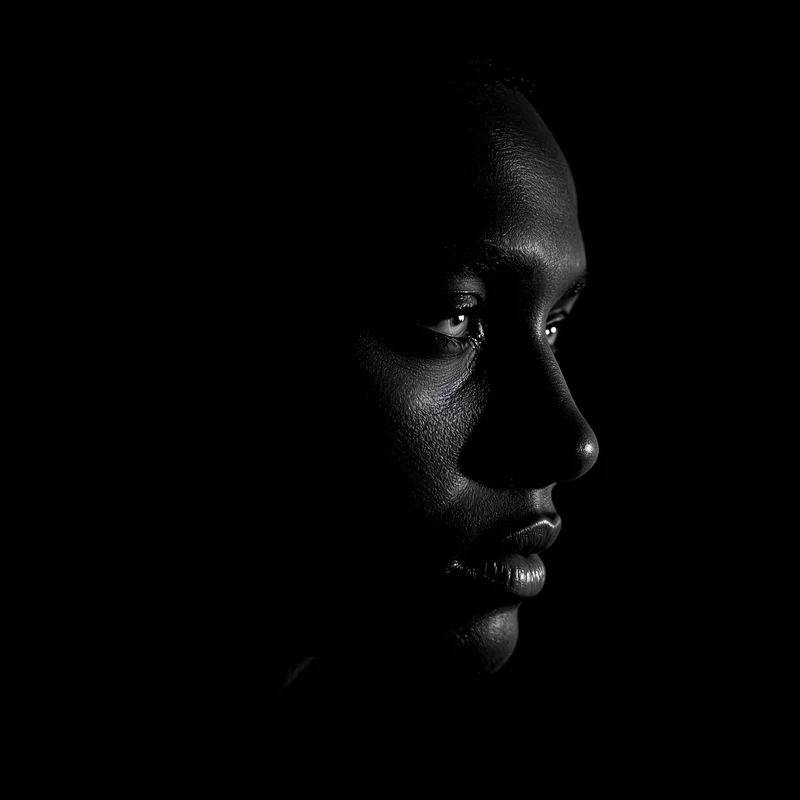 dark digital profile image with subtle menace and compact readability