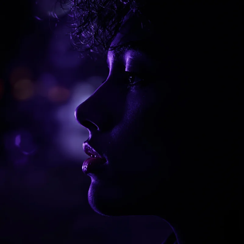 dark avatar for profile use with cinematic silence and sharp digital presence