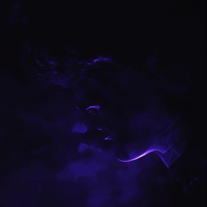 dark avatar for profile use with cinematic silence and sharp digital presence