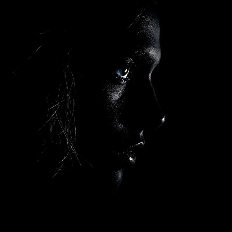 dark digital profile image with subtle menace and compact readability