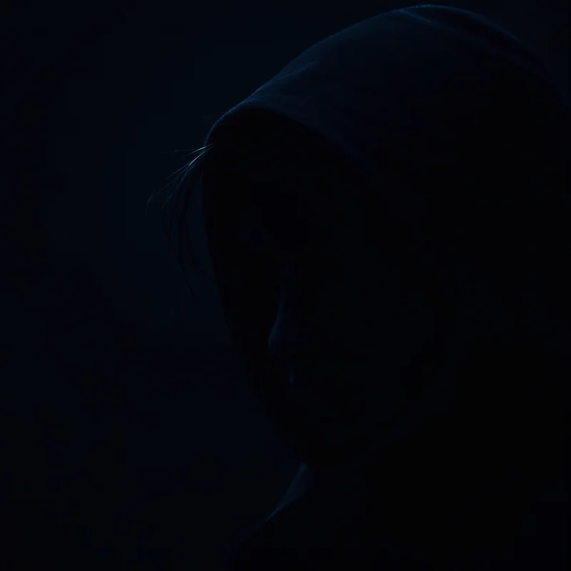 dark PFP profile image with void-like mood and modern identity signal