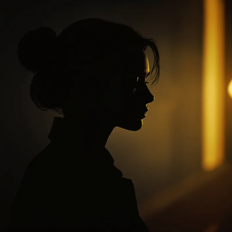 shadow-crafted avatar portrait with strong crop performance and black profile mood