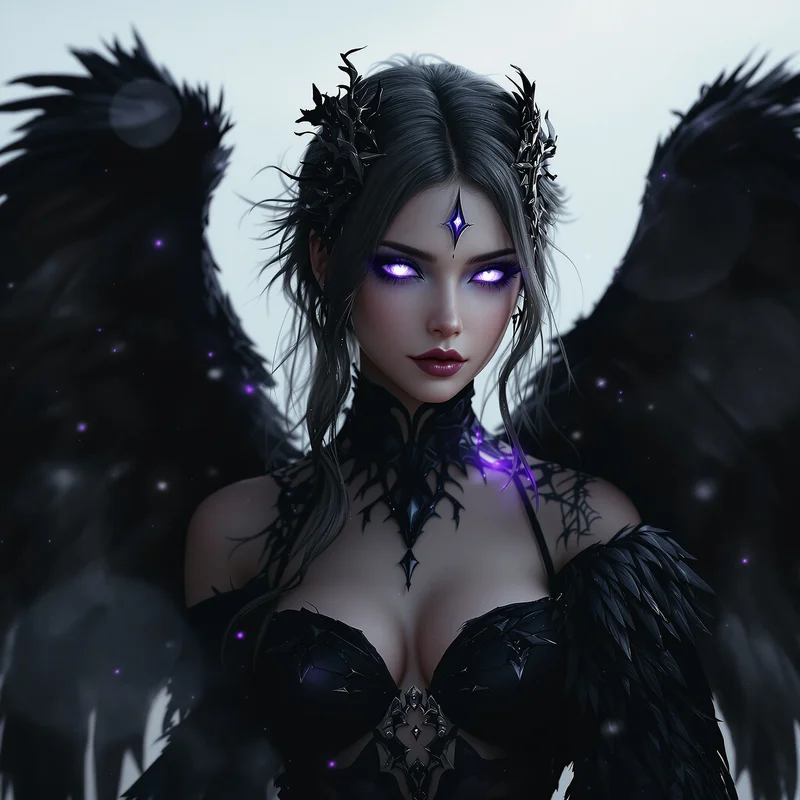 Dark angel avatar.