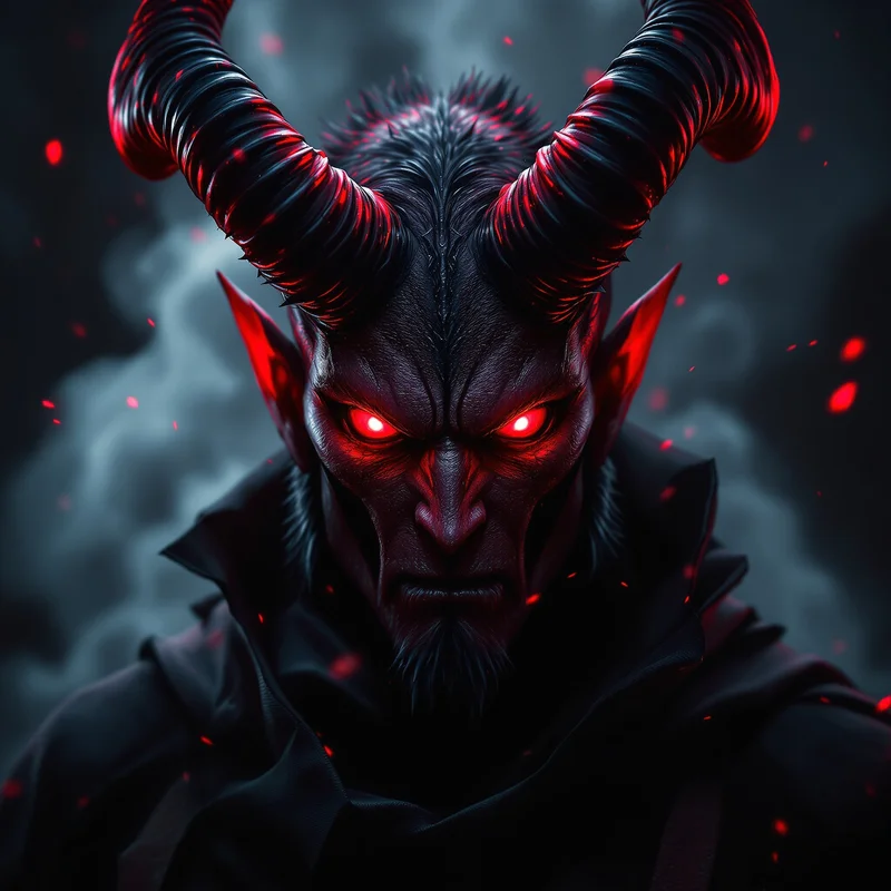 Dark demon avatar.