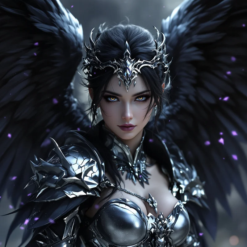 Dark seraph avatar.