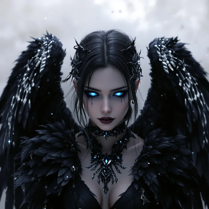Fallen angel avatar.