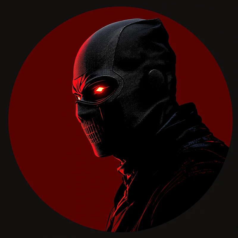 Deadpool avatar profile image with sarcastic personality