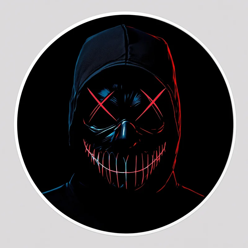 Deadpool PFP with bold expression and comic style composition