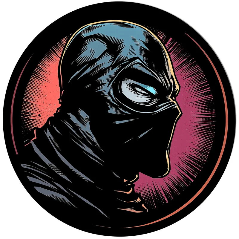 Deadpool PFP with bold expression and comic style composition