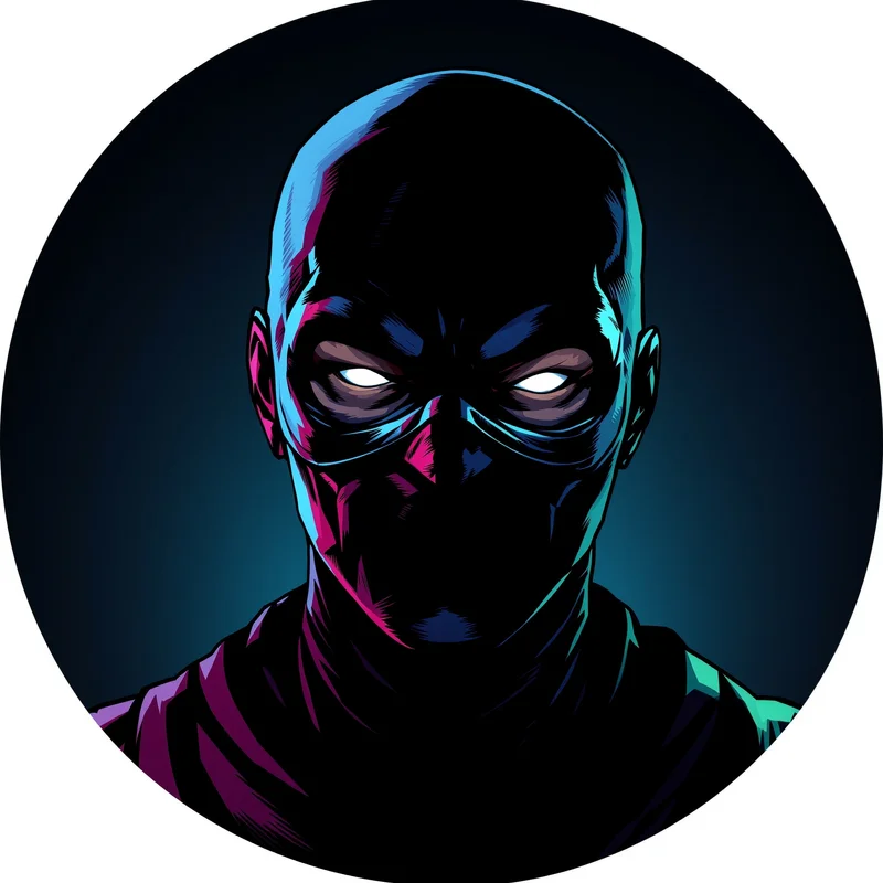 Deadpool PFP with bold expression and comic style composition