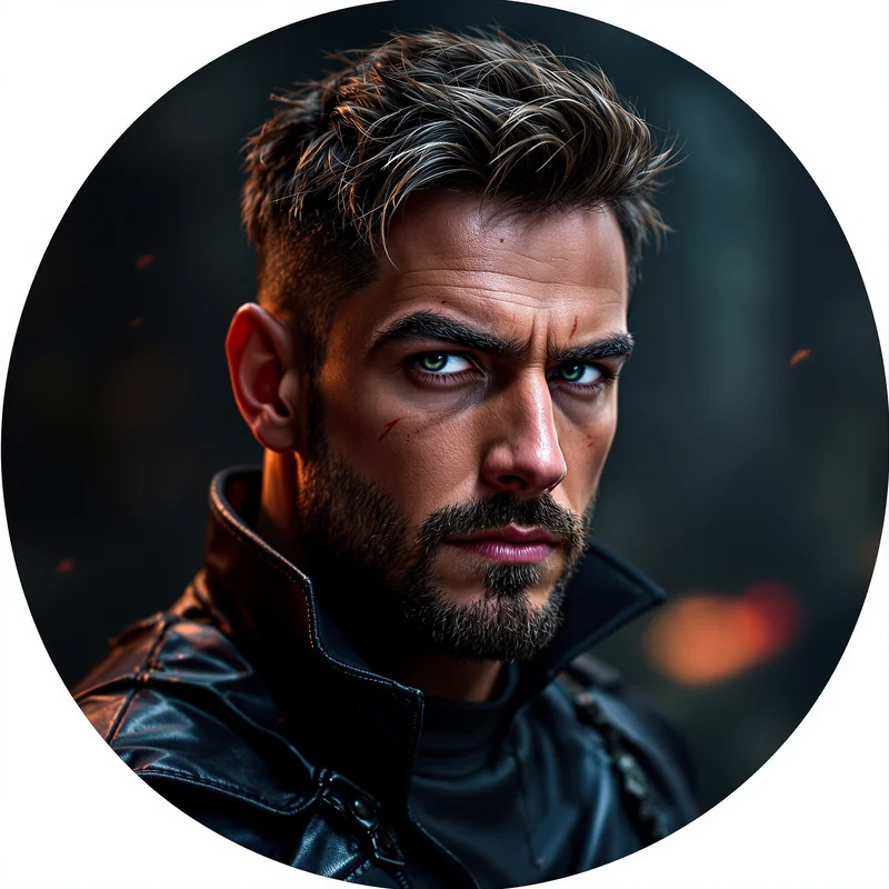 Deadpool avatar profile image with sarcastic personality