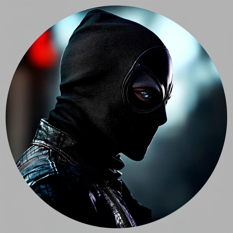 Deadpool avatar profile image with sarcastic personality