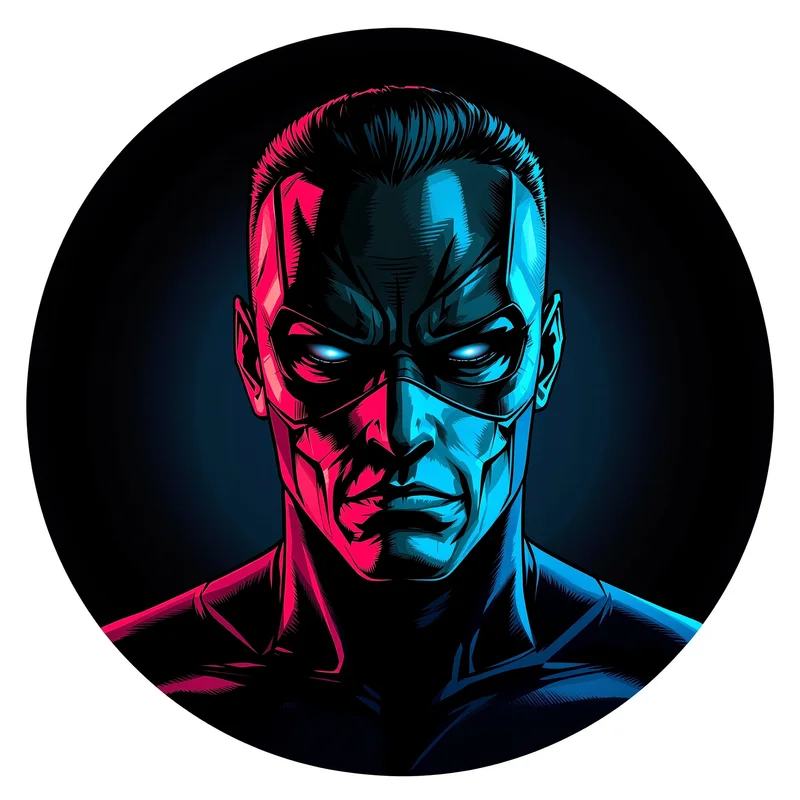 Deadpool avatar profile image with sarcastic personality