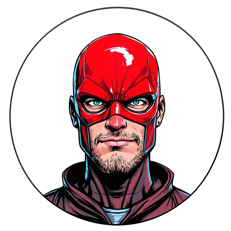 Deadpool profile image optimized for identity and visibility