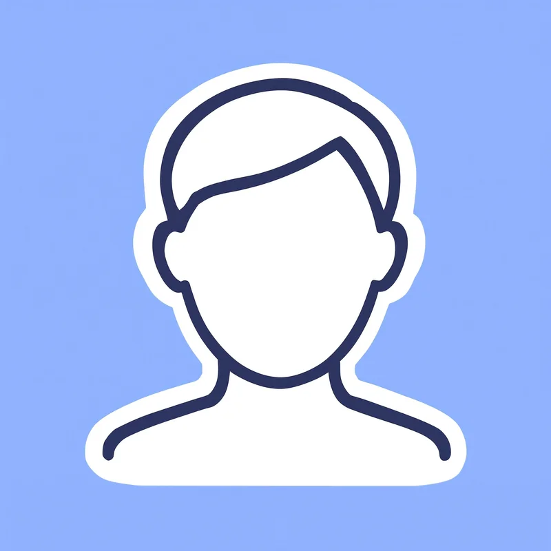 default PFP icon with clean background for avatar display