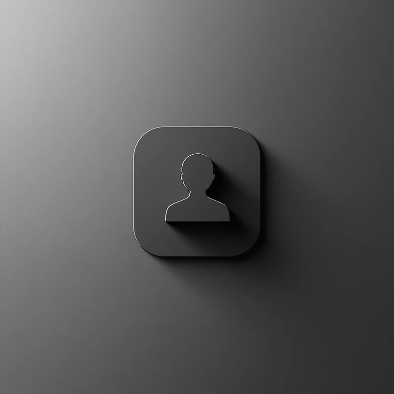 default avatar image with soft contrast for avatar display