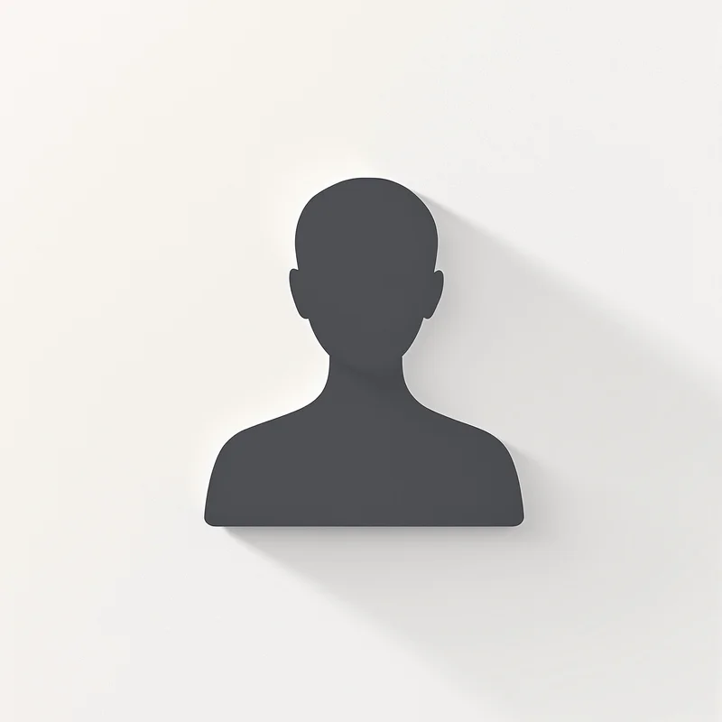 default profile picture with minimal design for digital identity