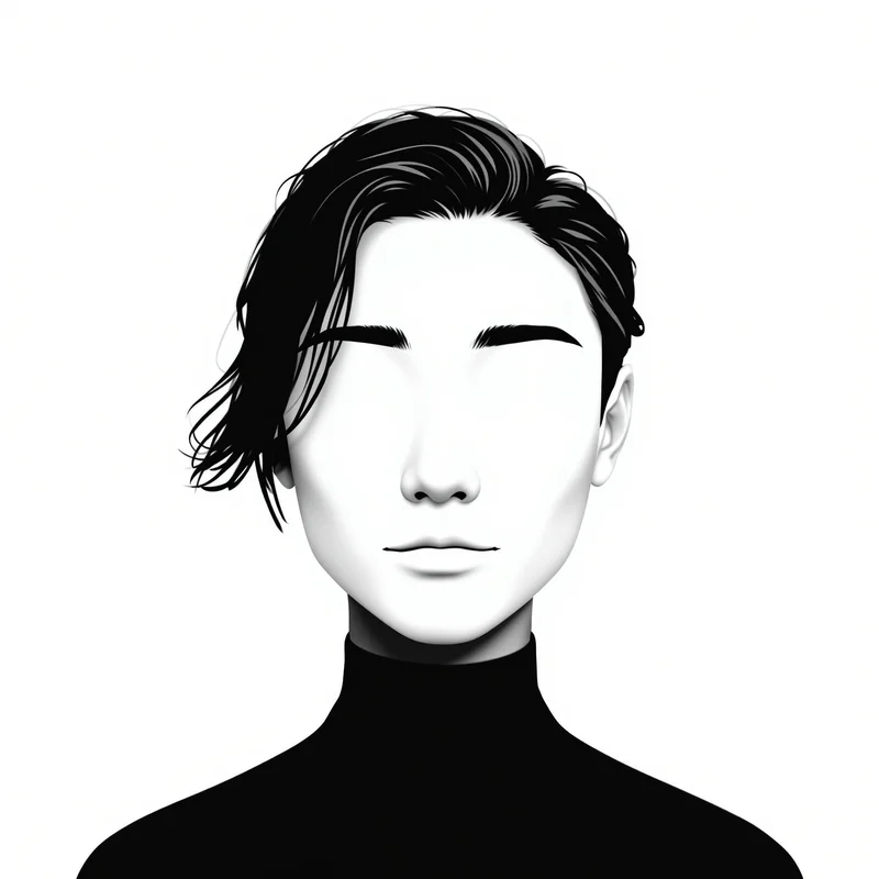 empty face default pfp with blank anonymous expression