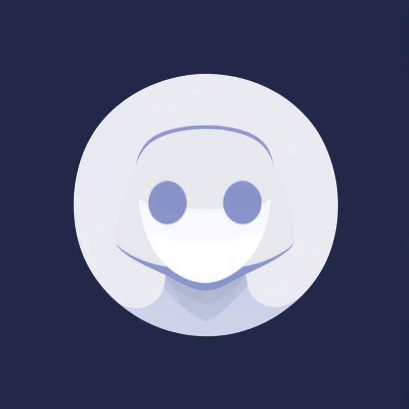 fake discord default pfp with gray anonymous silhouette