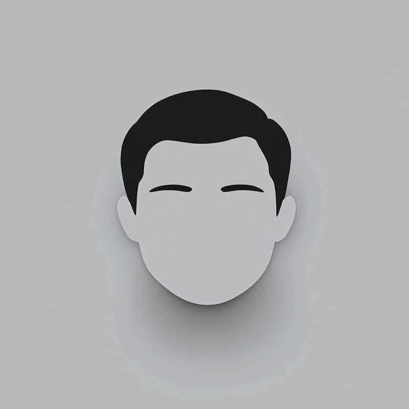 placeholder avatar with neutral tones for messaging profile icon