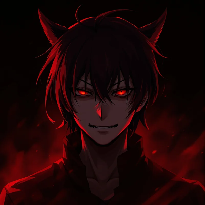 raw Denji anime portrait with urban dark tones for digital profile identity