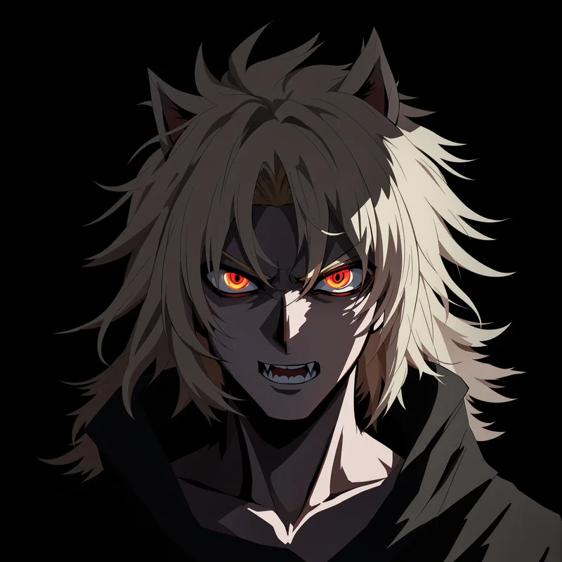 clean Denji PFP avatar with clean square composition for strong avatar use